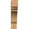 Ekena Millwork Olympic Block Rough Sawn Bracket, Western Red Cedar, 6"W x 28"D x 28"H BKT06X28X28OLY05RWR - alternate 2